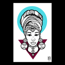 Load image into Gallery viewer, Headwrapped Queen Zuri
