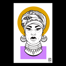 Load image into Gallery viewer, Headwrapped Queen: Akila
